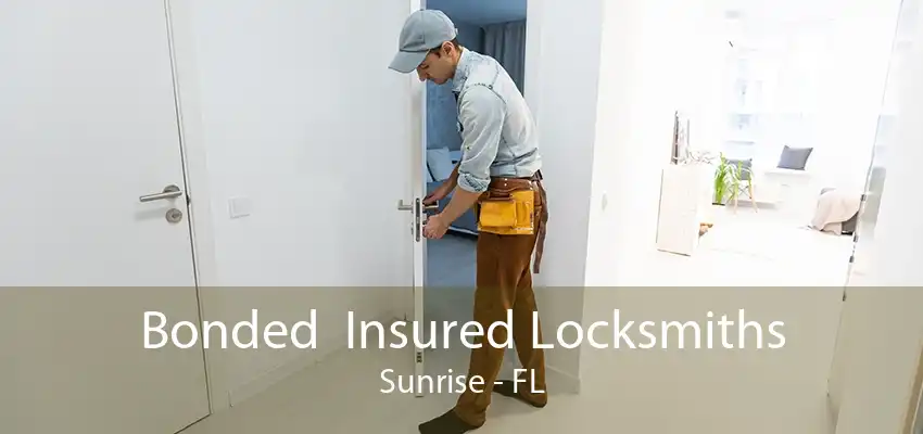 Bonded  Insured Locksmiths Sunrise - FL