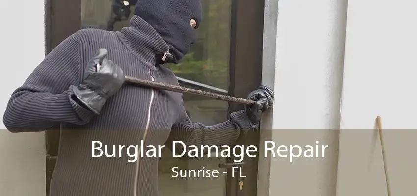 Burglar Damage Repair Sunrise - FL